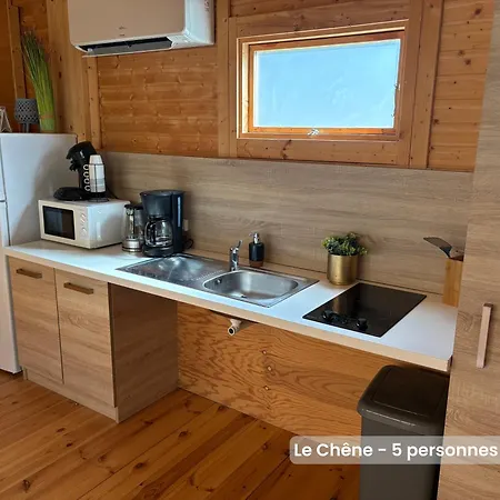2 Independants 5 Personnes Et 2 Personnes Acces Pmr En Pleine Nature, Climatises Proche Du Puy Dufou Шале Saint-Paul-en-Pareds